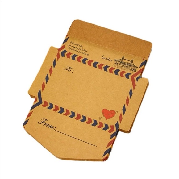 Note memo pad Mail Postage Letter envelope  Stationary Gift - Picture 2 of 8